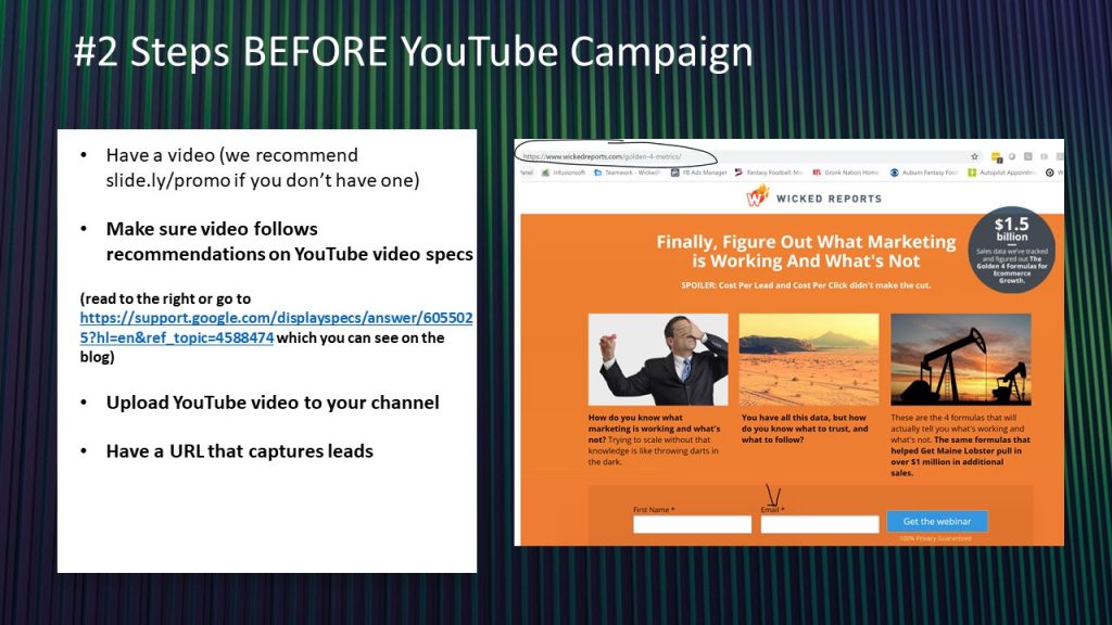 wicked reports an easy way to track youtube ads