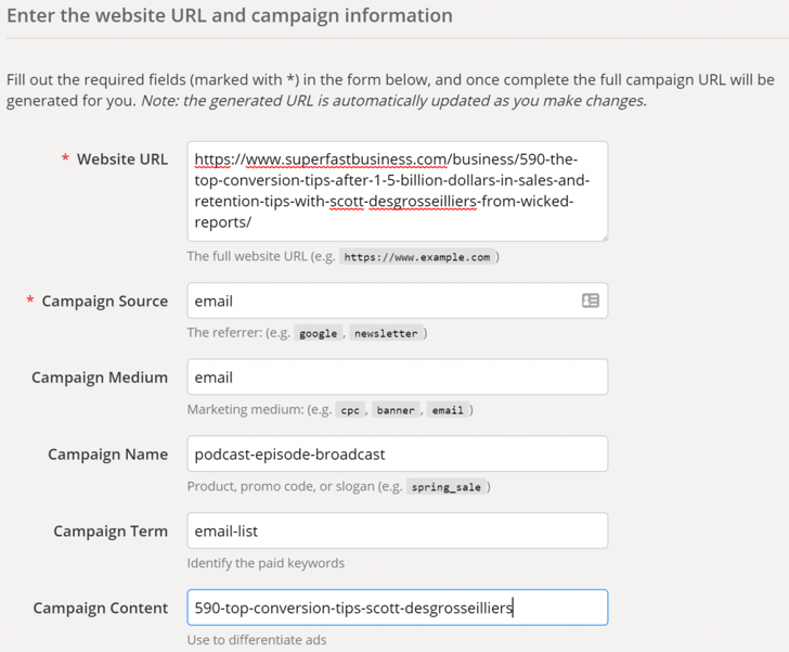 Podcast Attribution  How to track clicks, leads, and sales for a podcast episode