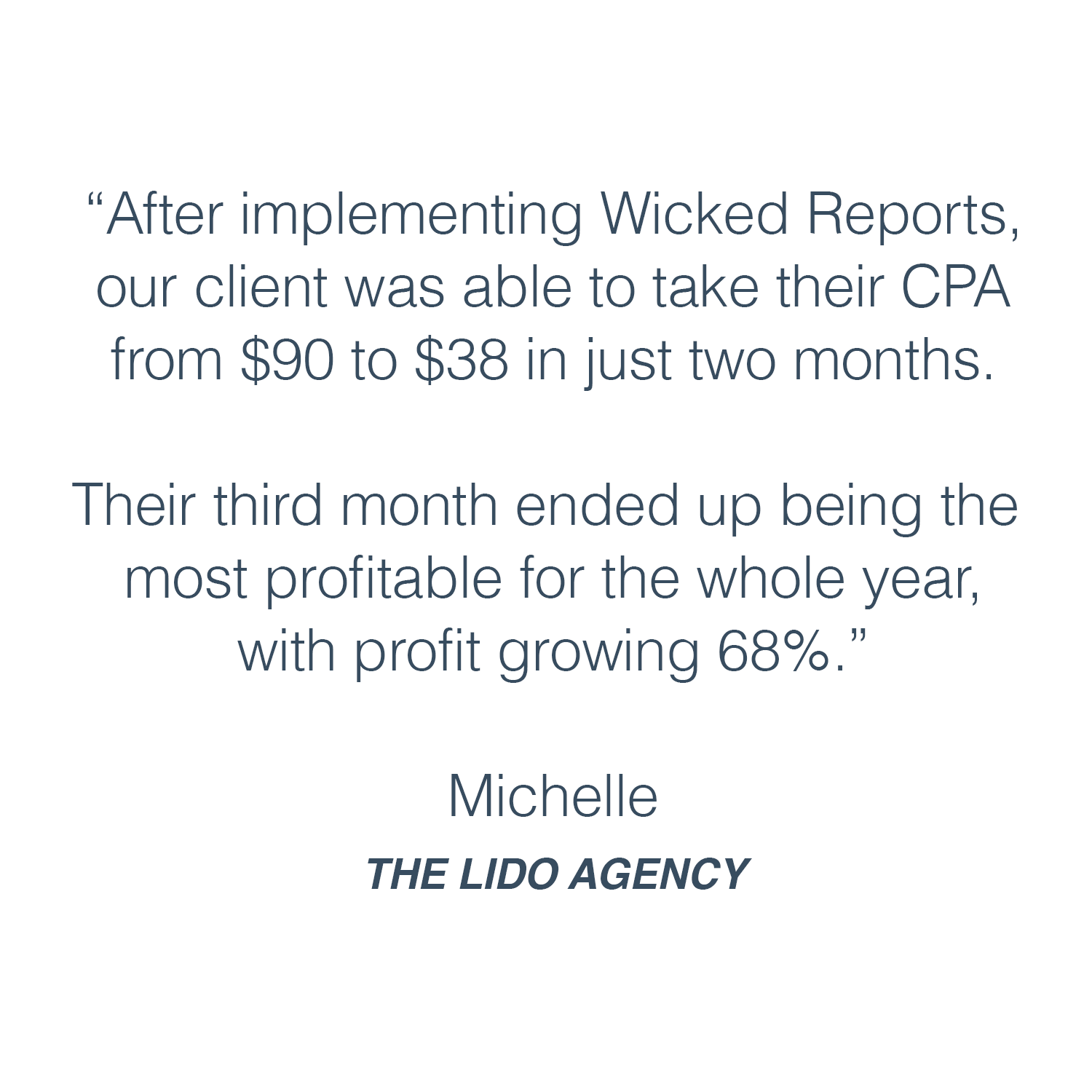 lido agency wicked reports