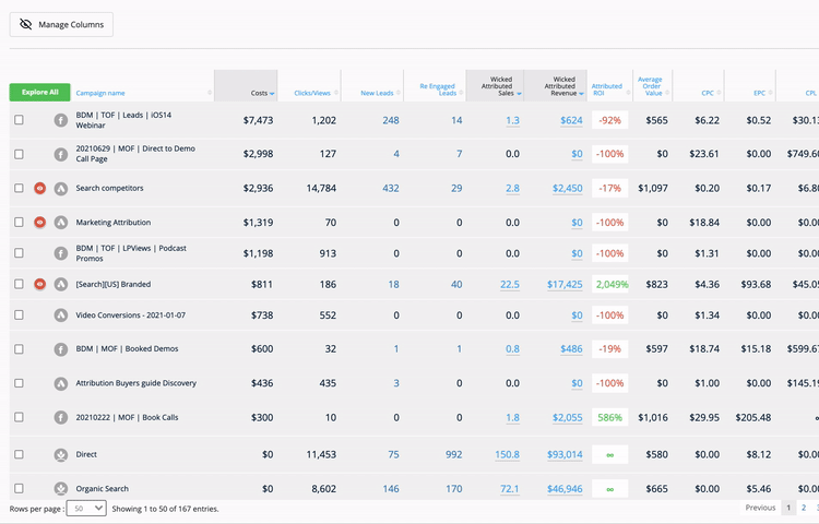 Product Update Customizable Columns 