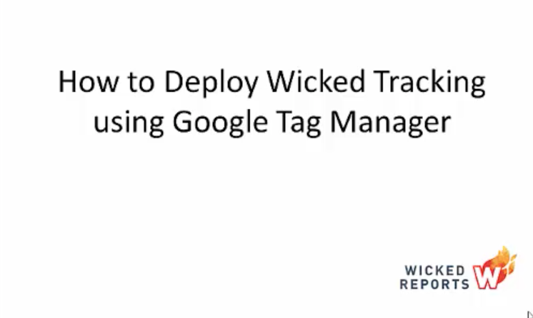 wicked tracking for google ad manager